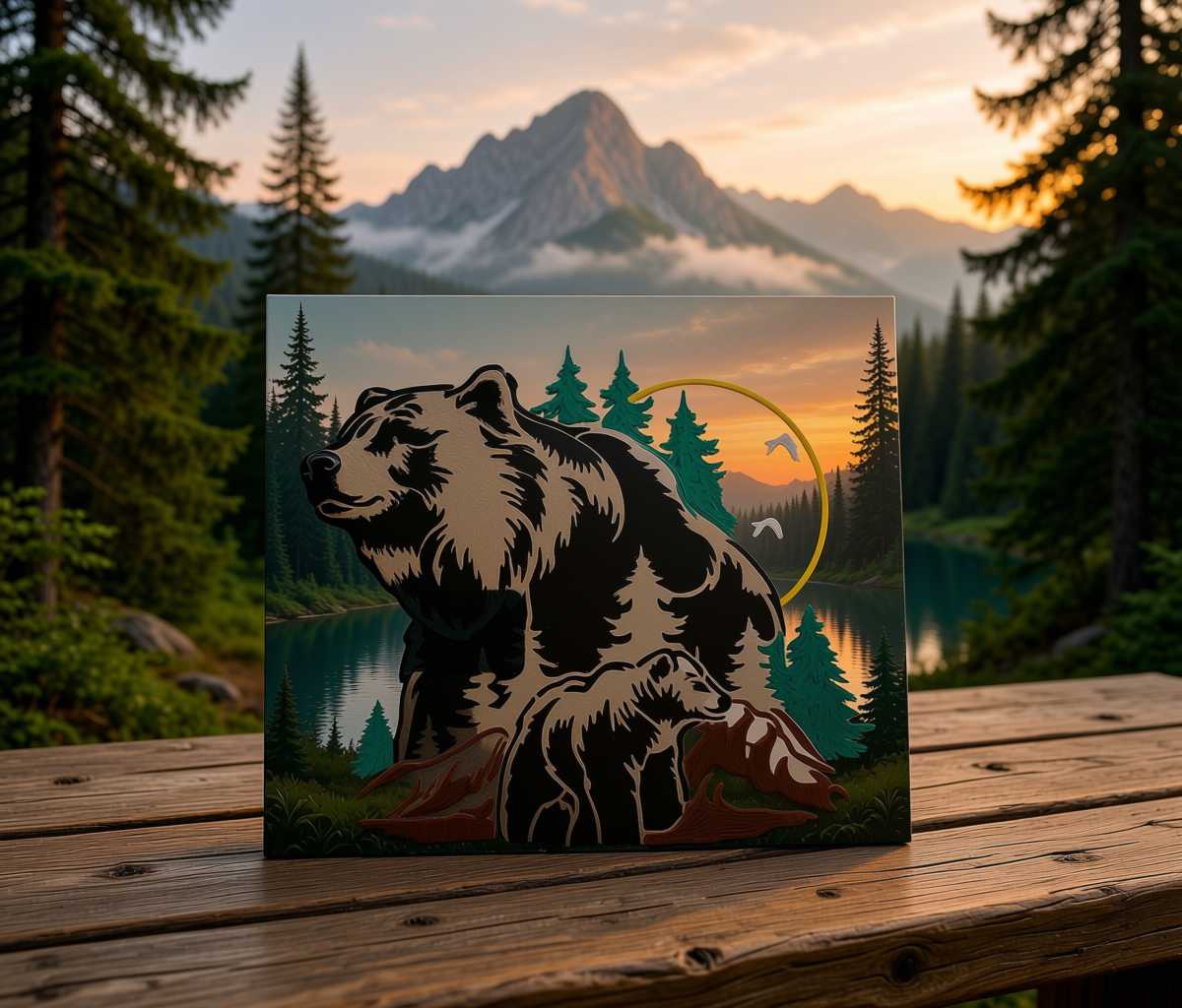 Glass Wall Hanging