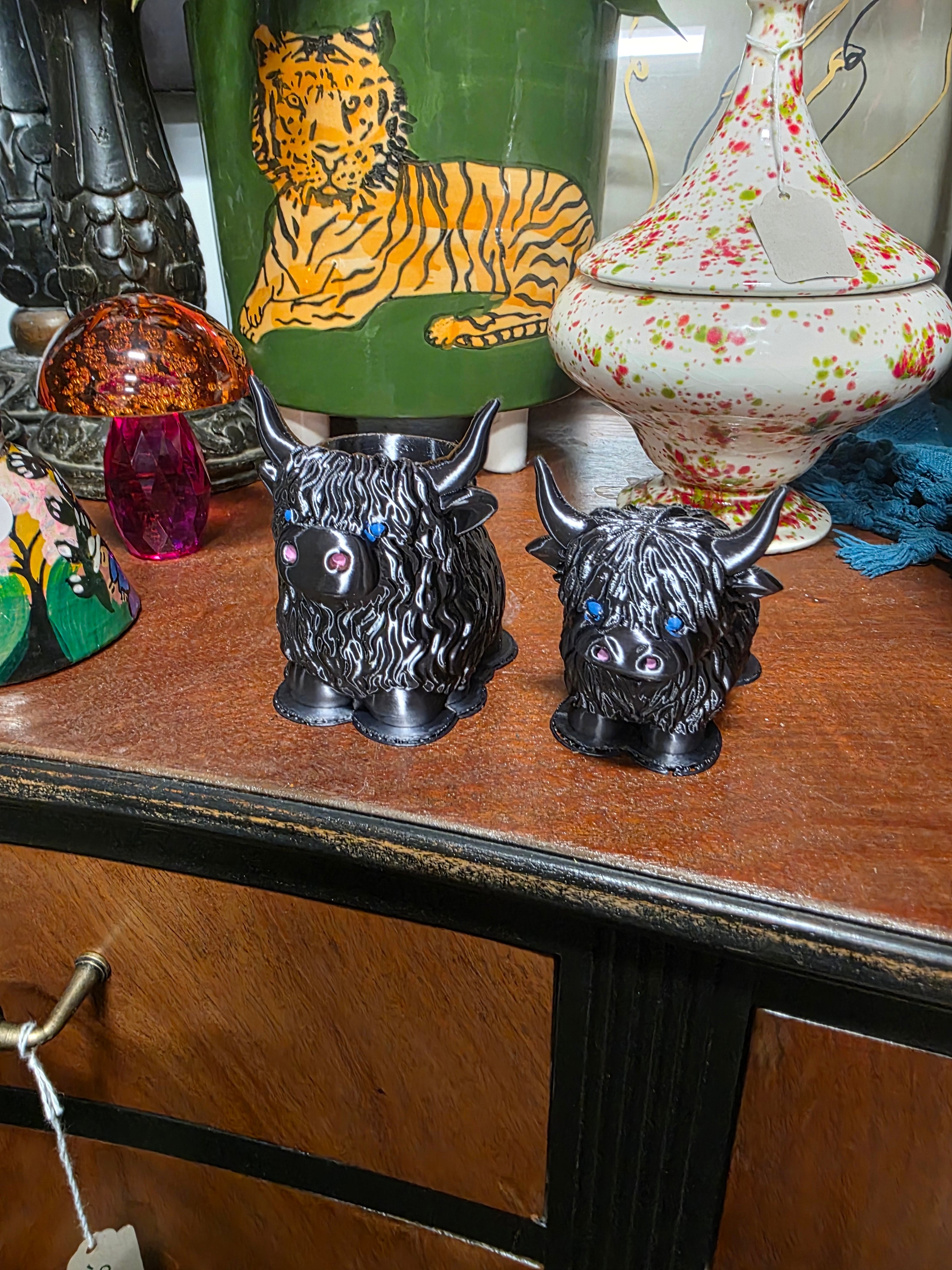 Figurine - Highland Cow Sets (3D)