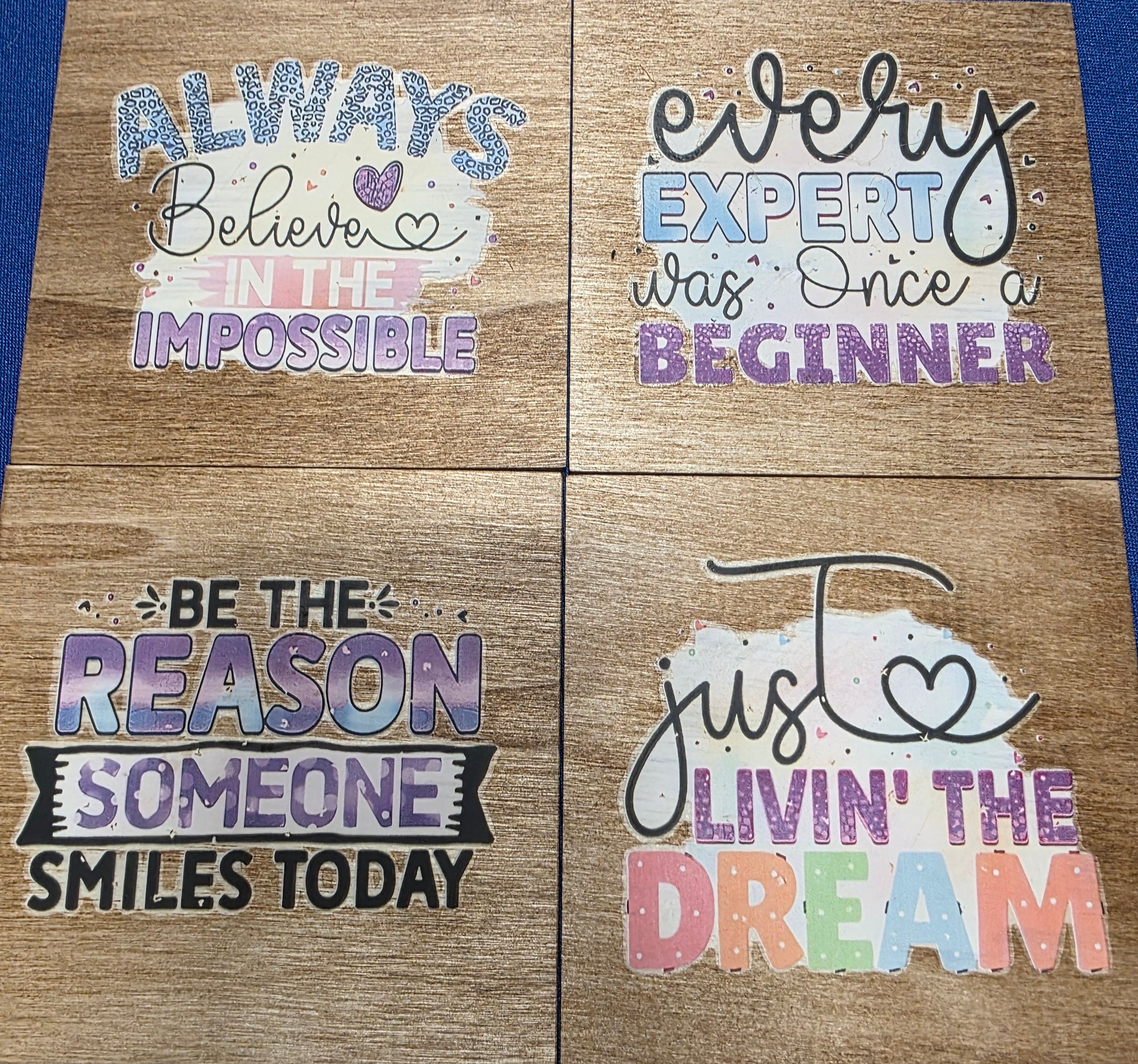 Coasters - Wood