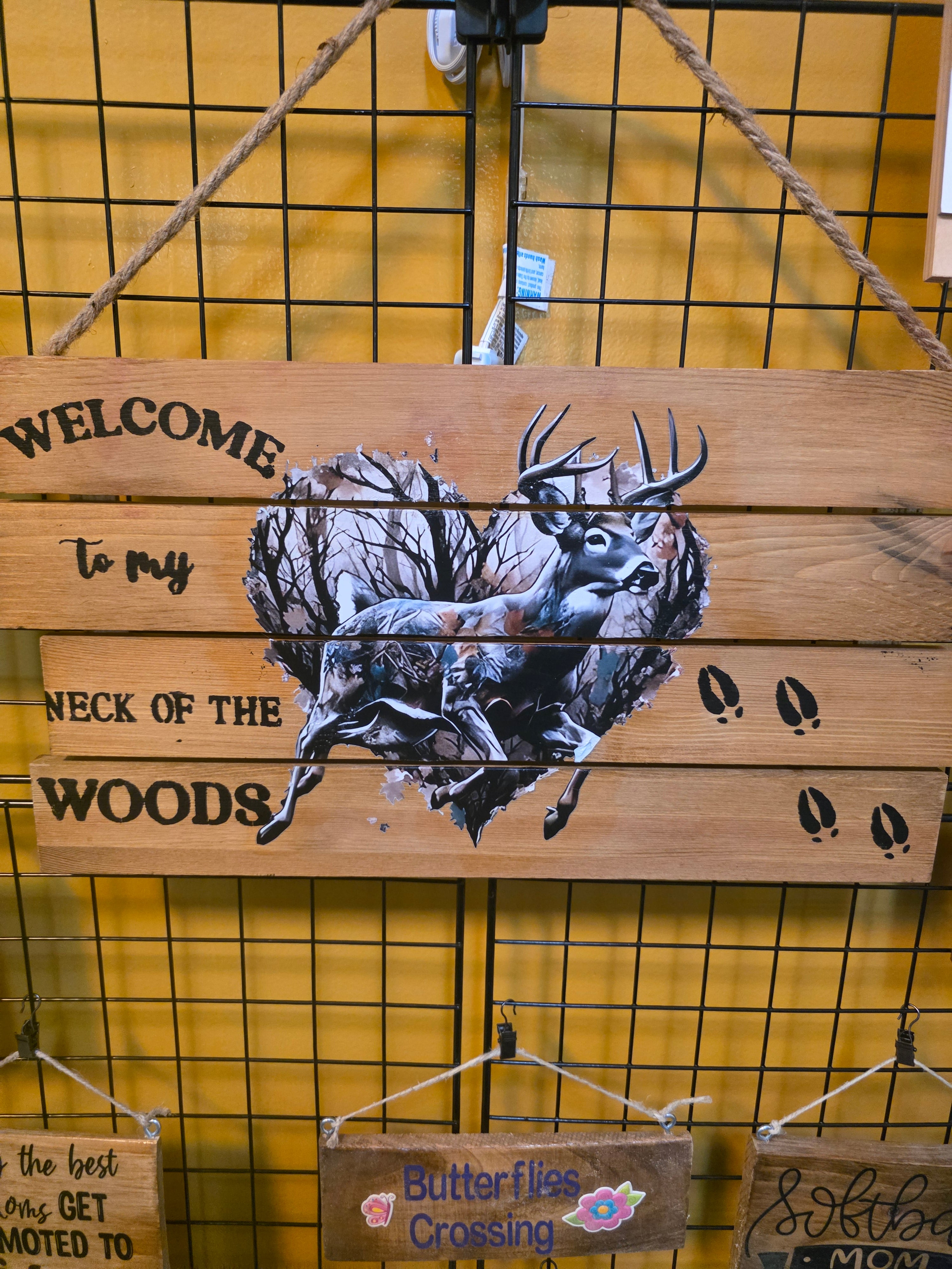 Sign - Wooden
