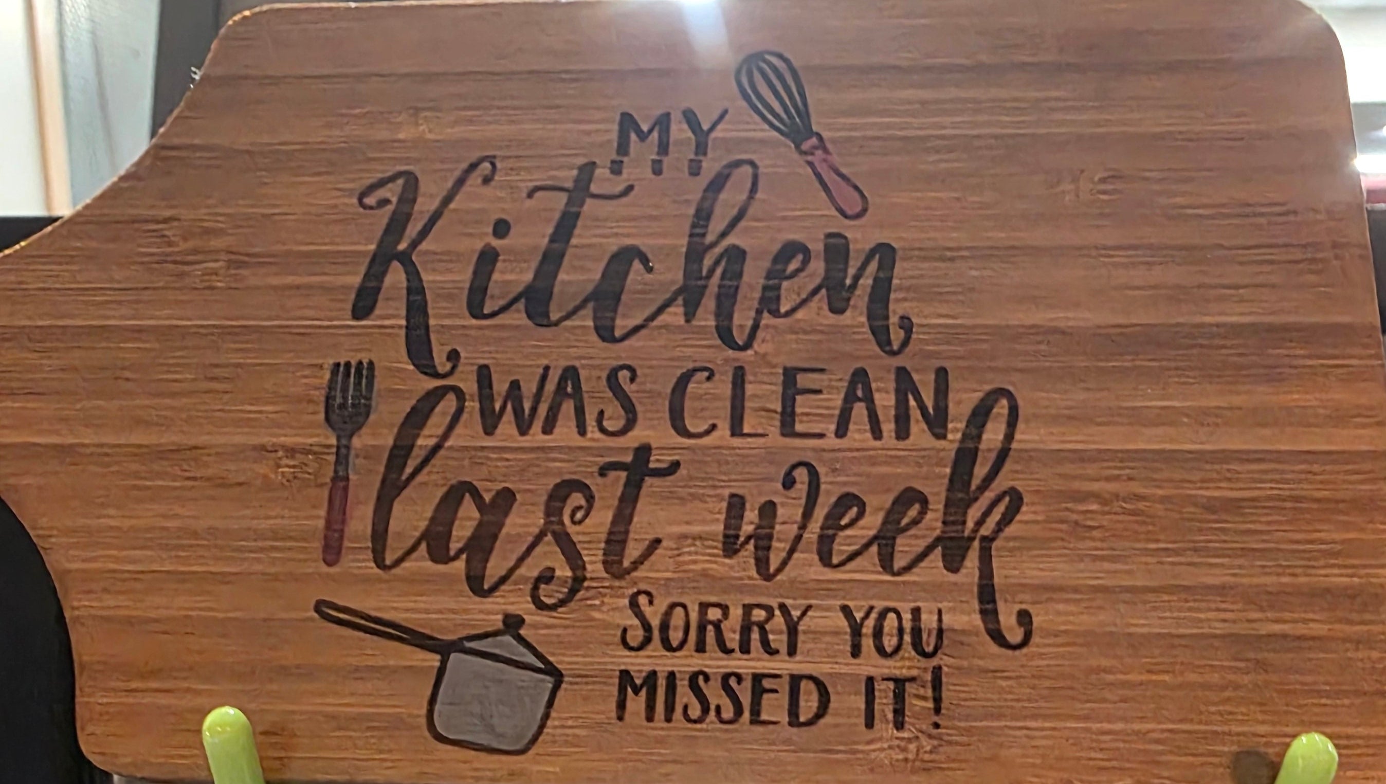Sign (Cutting Board) - Laser Engraved