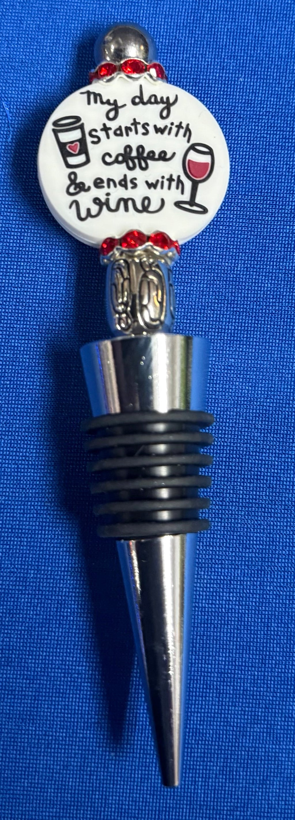Wine Bottle Stopper (Beaded)