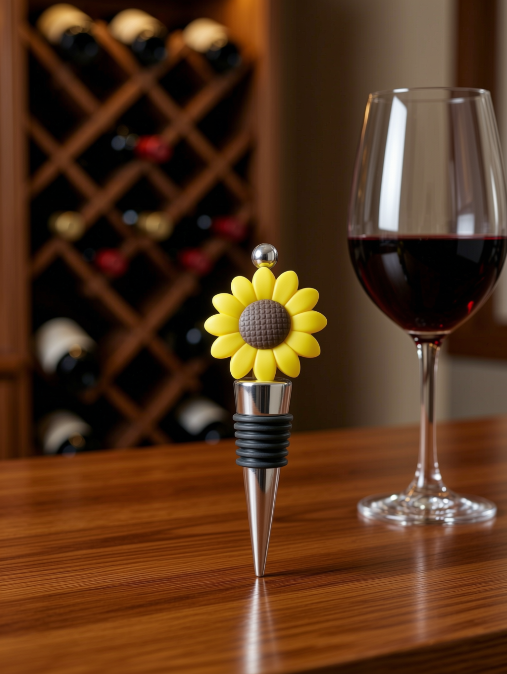 Wine Bottle Stopper (Beaded)