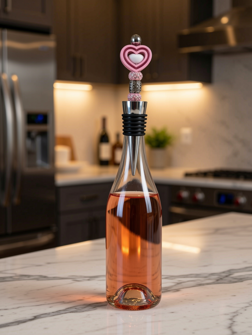 Wine Bottle Stopper (Beaded)