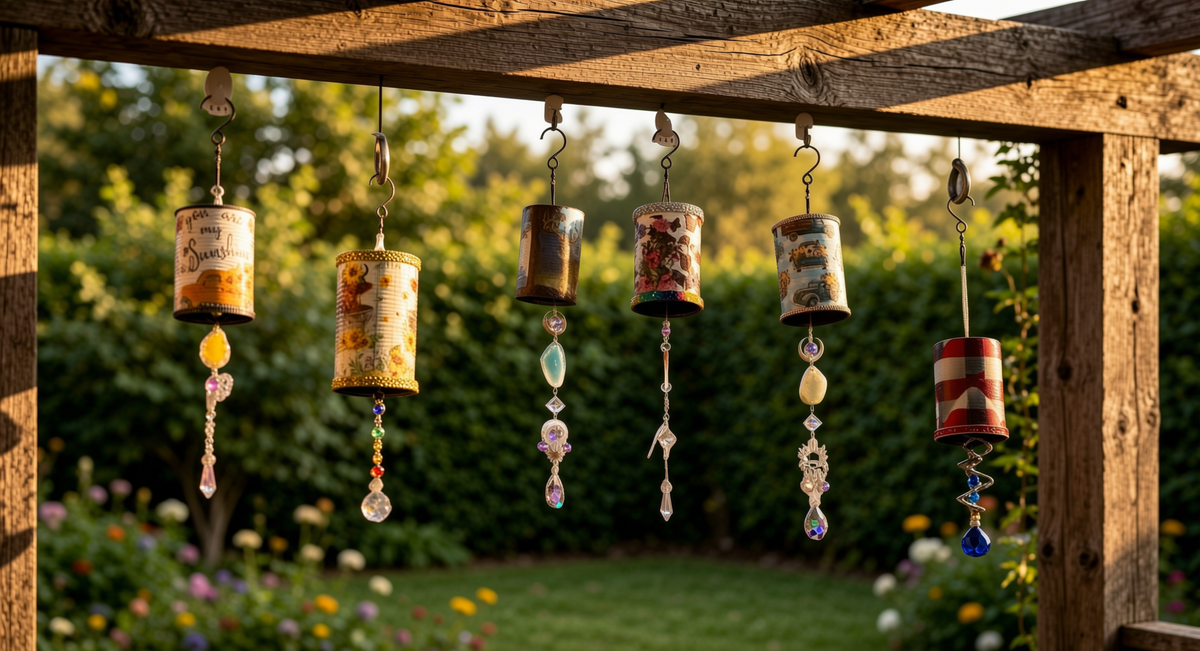 Recycled Can - Wind Chimes/Sun Catchers