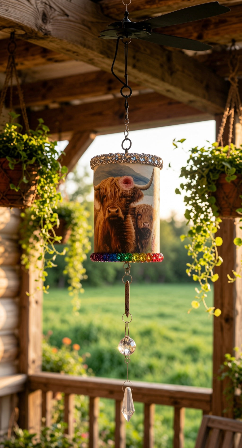 Recycled Can - Wind Chimes/Sun Catchers
