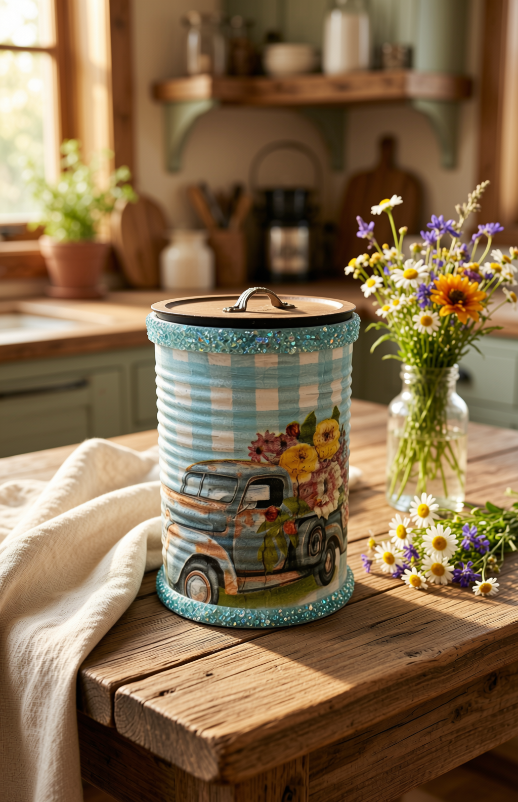 Recycled Can - Container