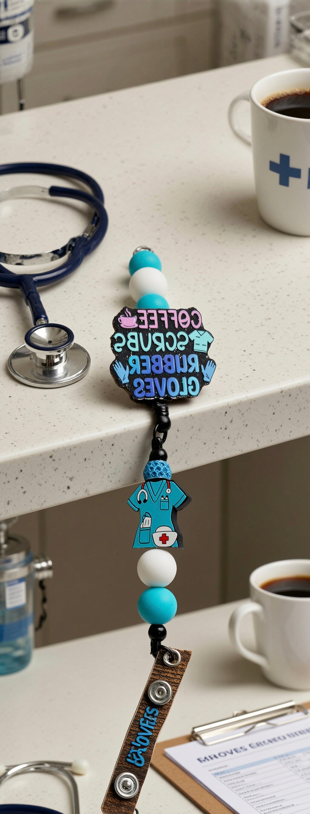 Badge/Name Tag Holders (Beaded)