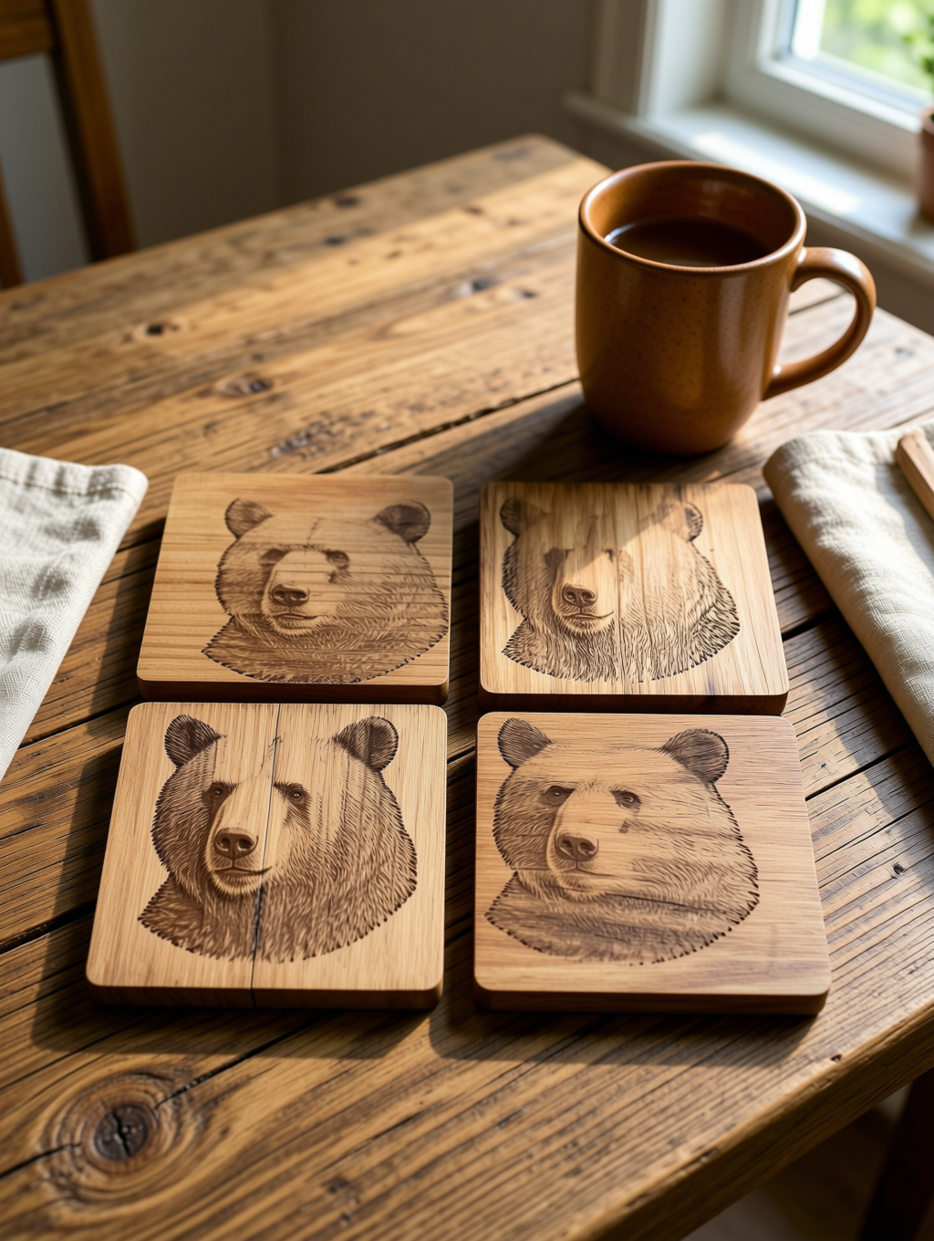 Coasters (Wood)