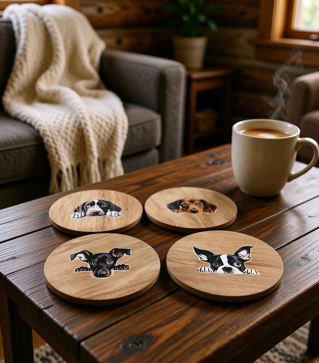 Coasters (Wood)
