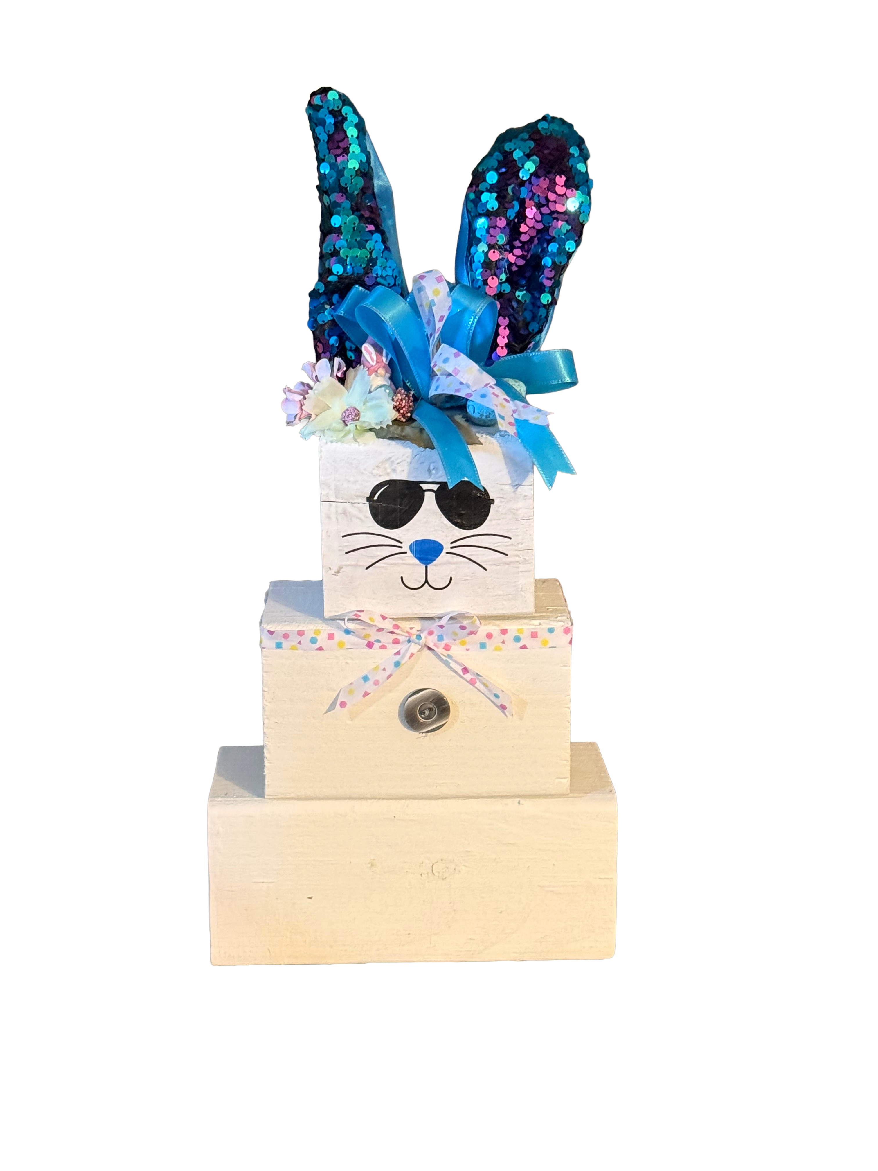 Unique wooden Stackable Bunnies