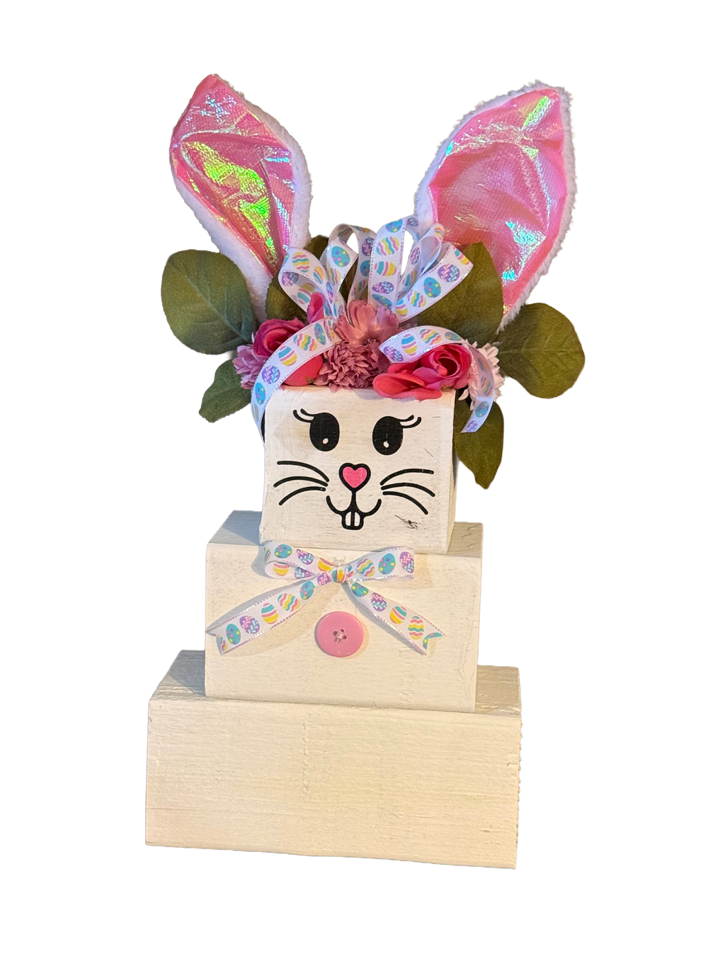 Unique wooden Stackable Bunnies