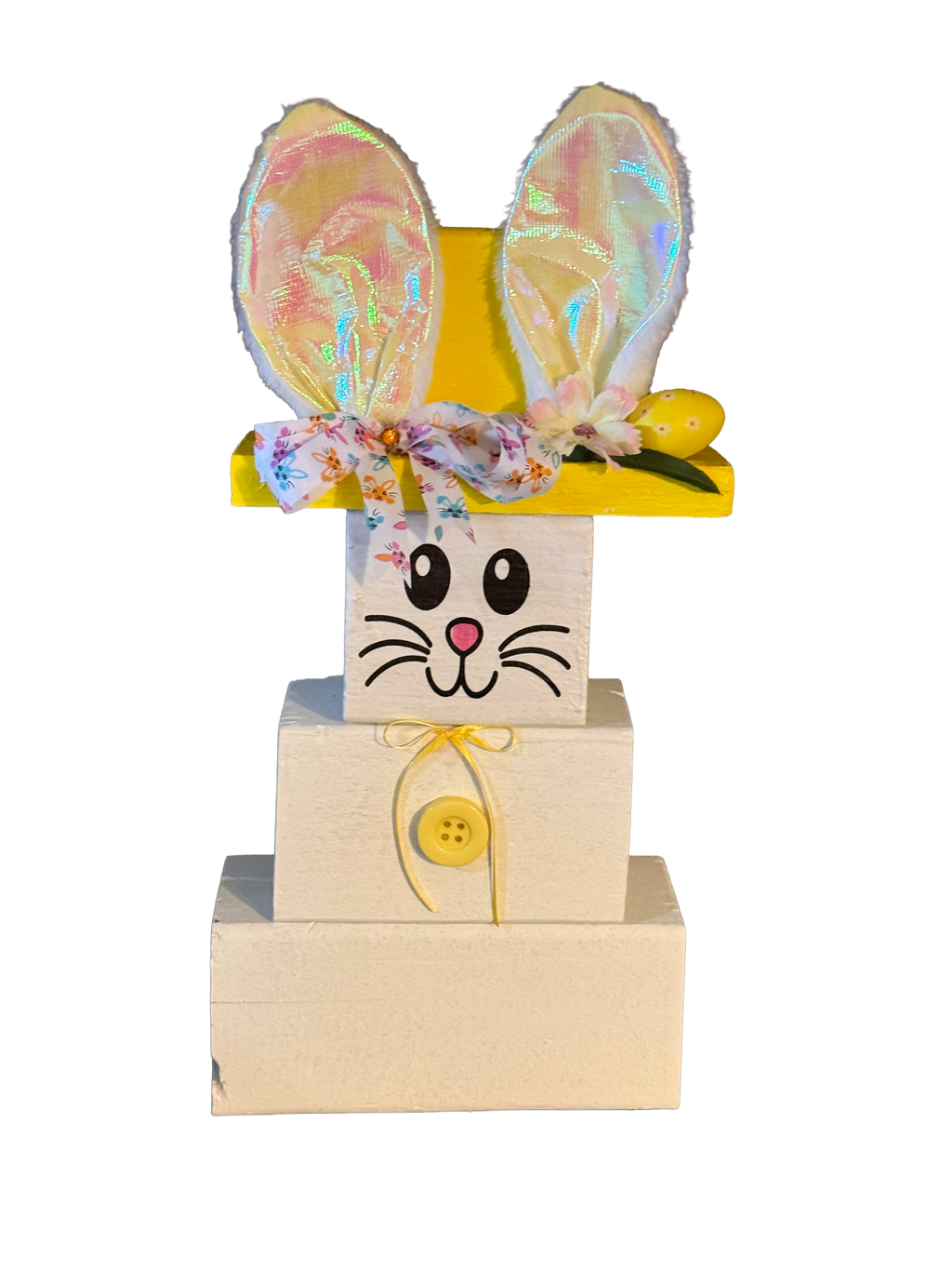 Unique wooden Stackable Bunnies