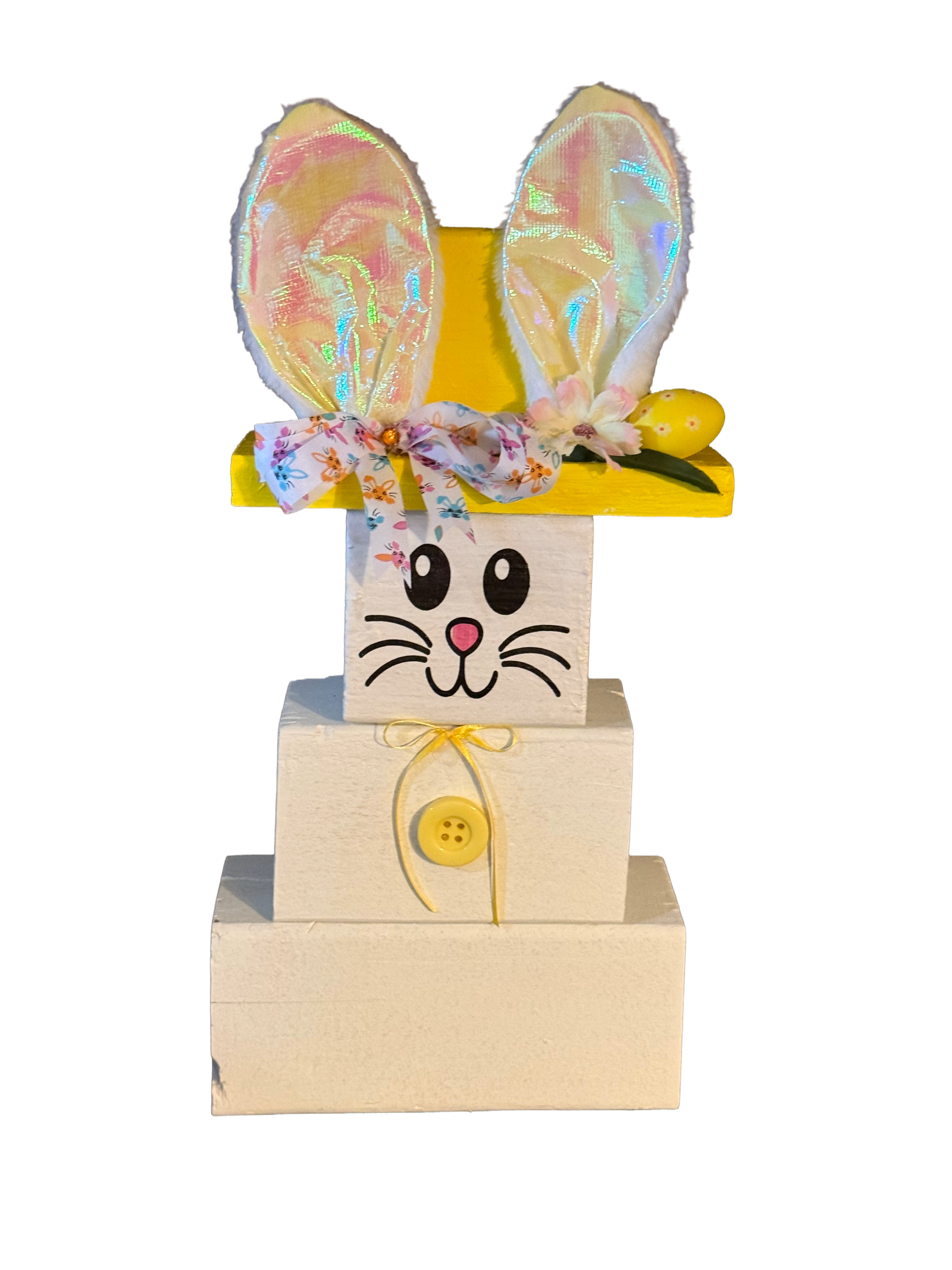 Unique wooden Stackable Bunnies
