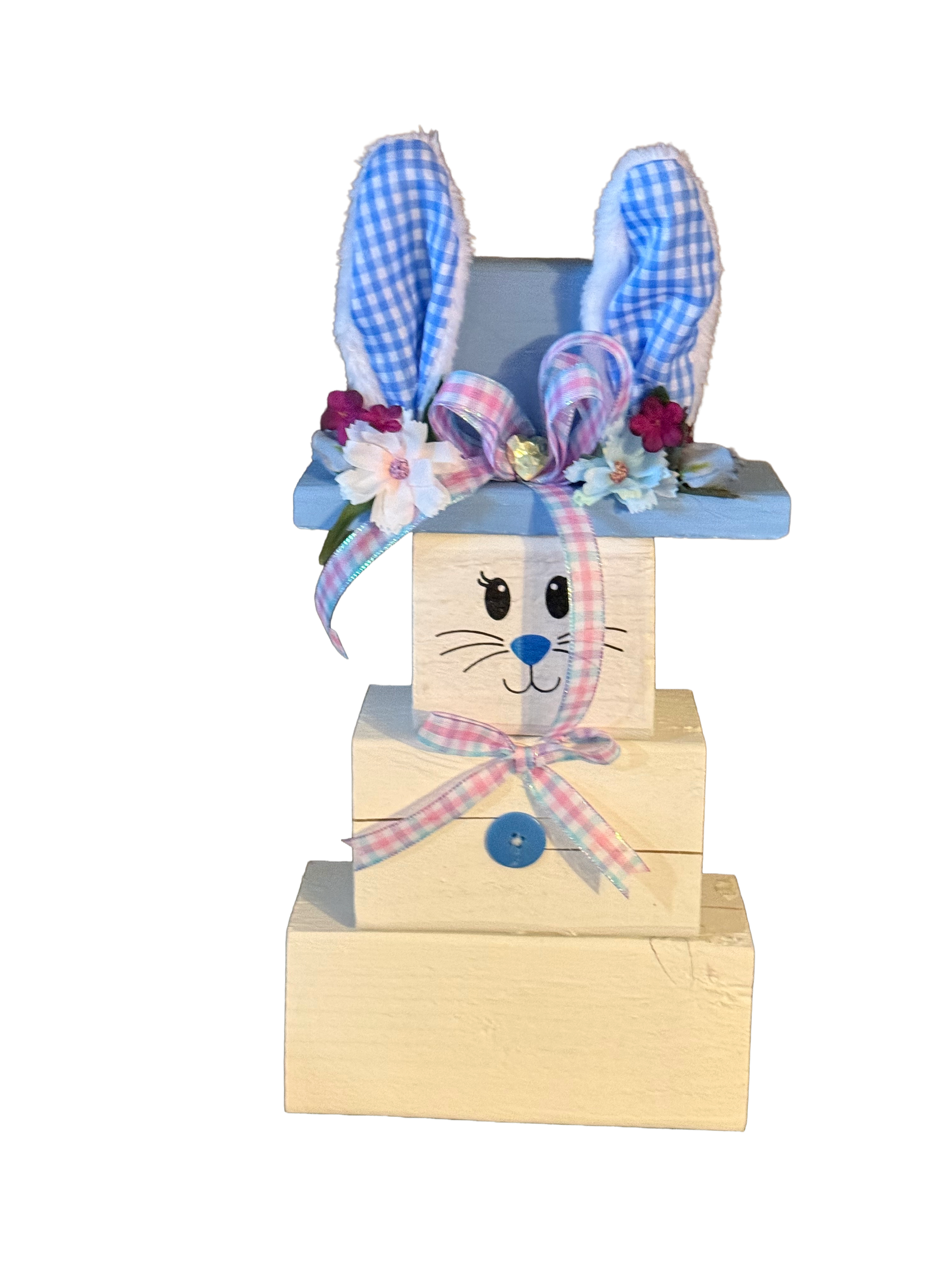 Unique wooden Stackable Bunnies