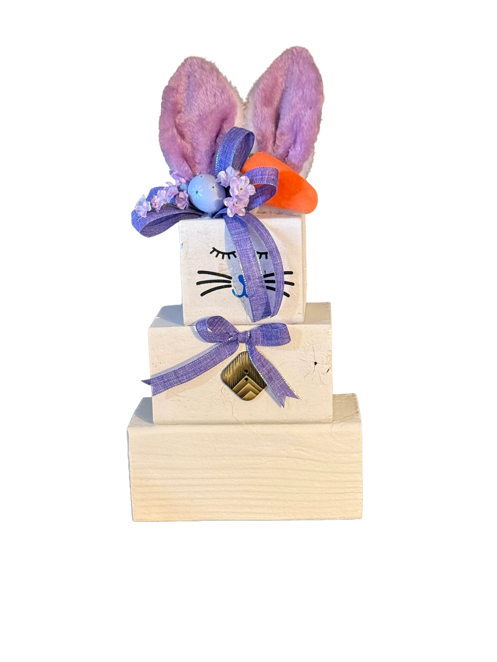 Unique wooden Stackable Bunnies