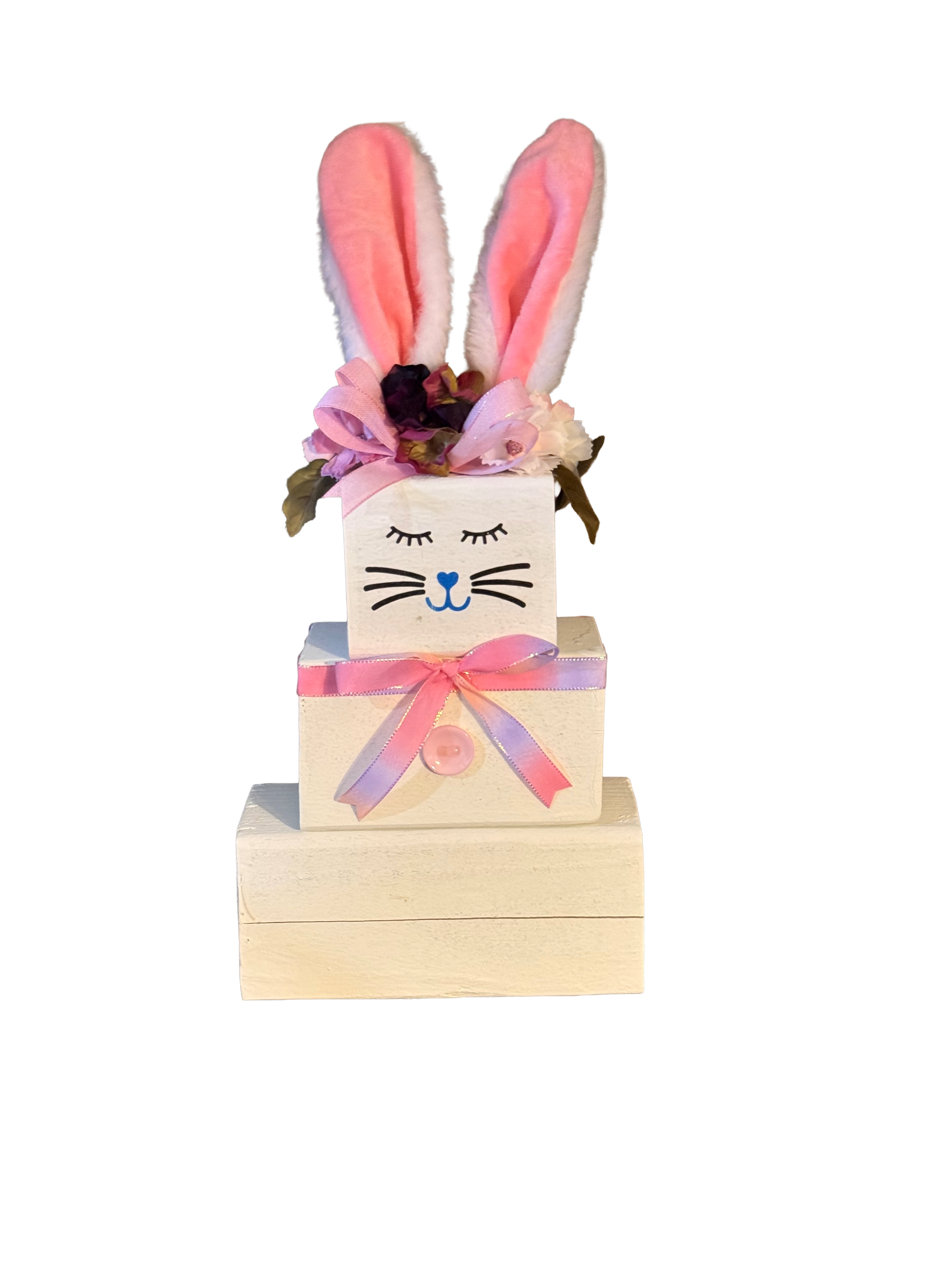 Unique wooden Stackable Bunnies