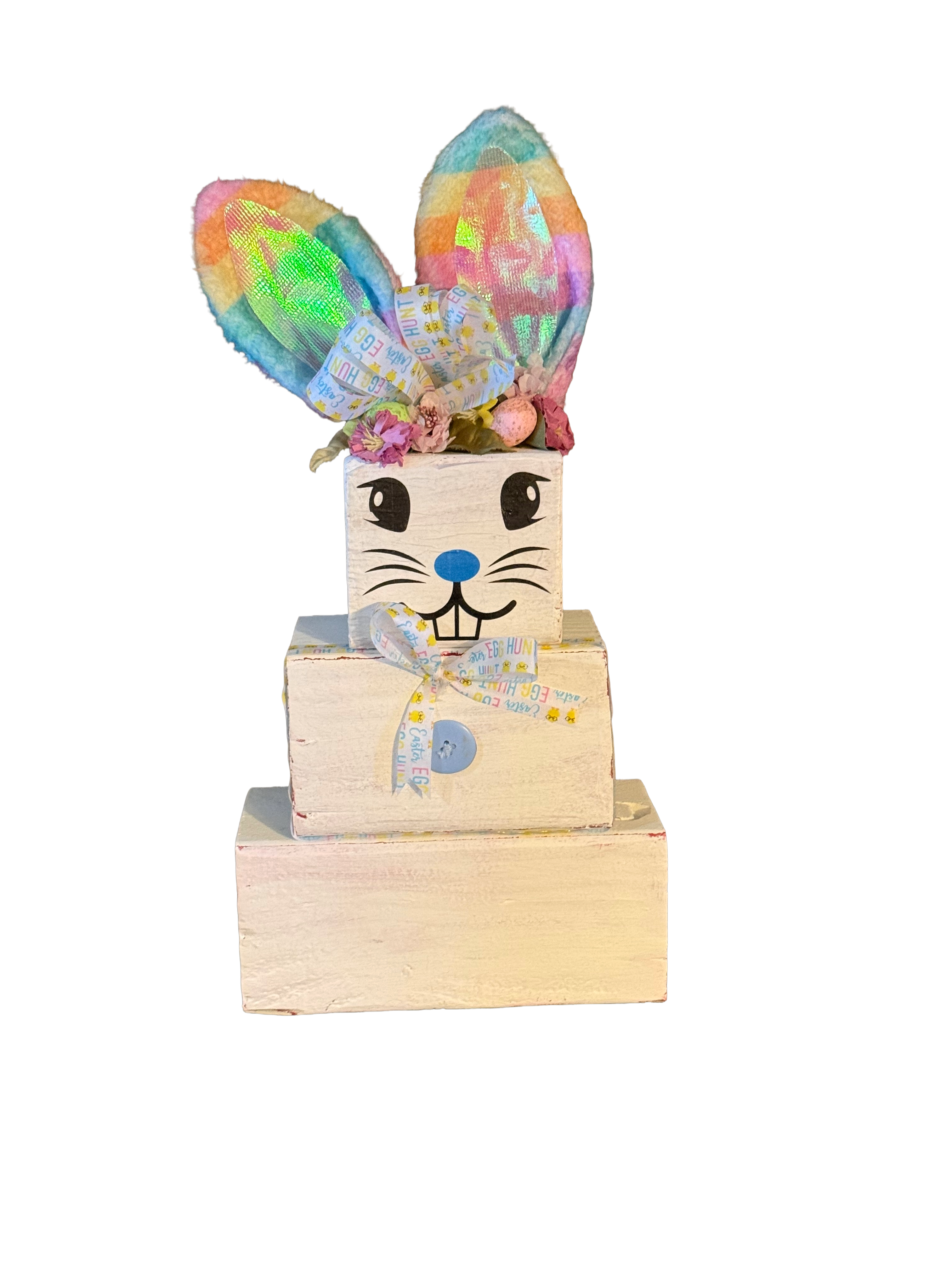 Unique wooden Stackable Bunnies