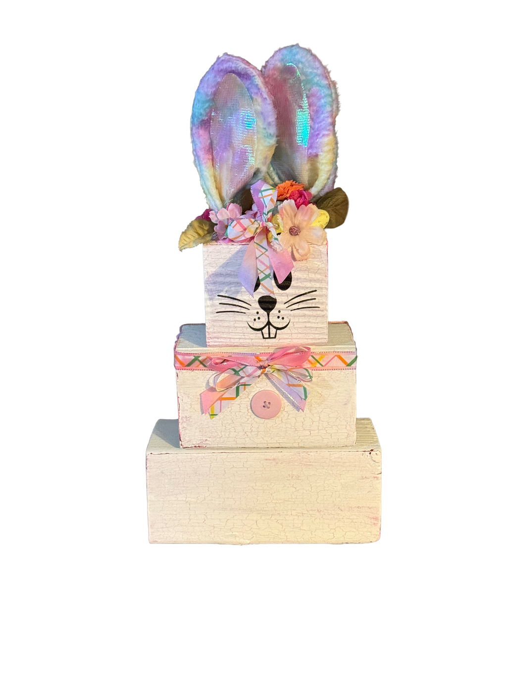 Unique wooden Stackable Bunnies