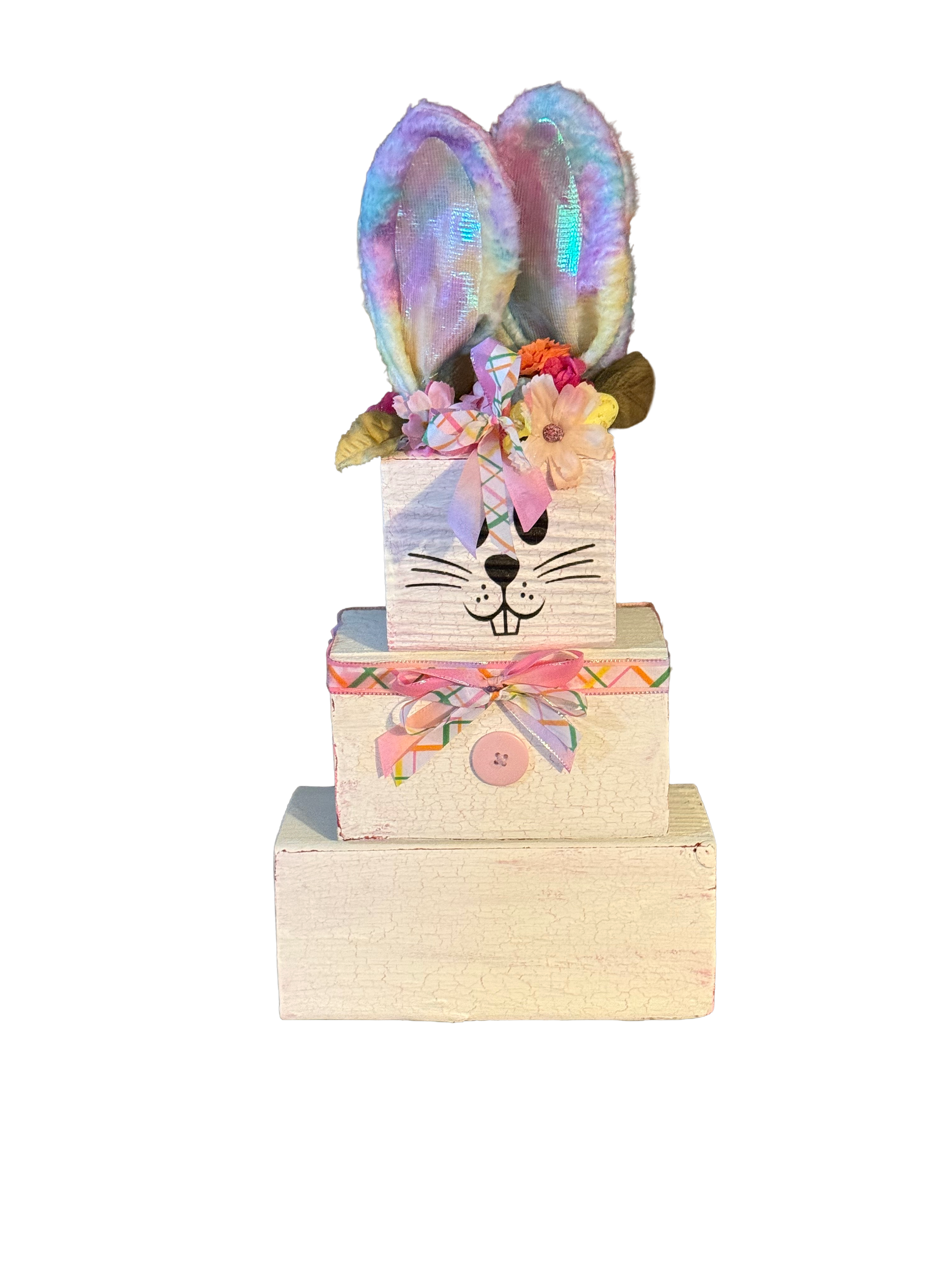 Unique wooden Stackable Bunnies