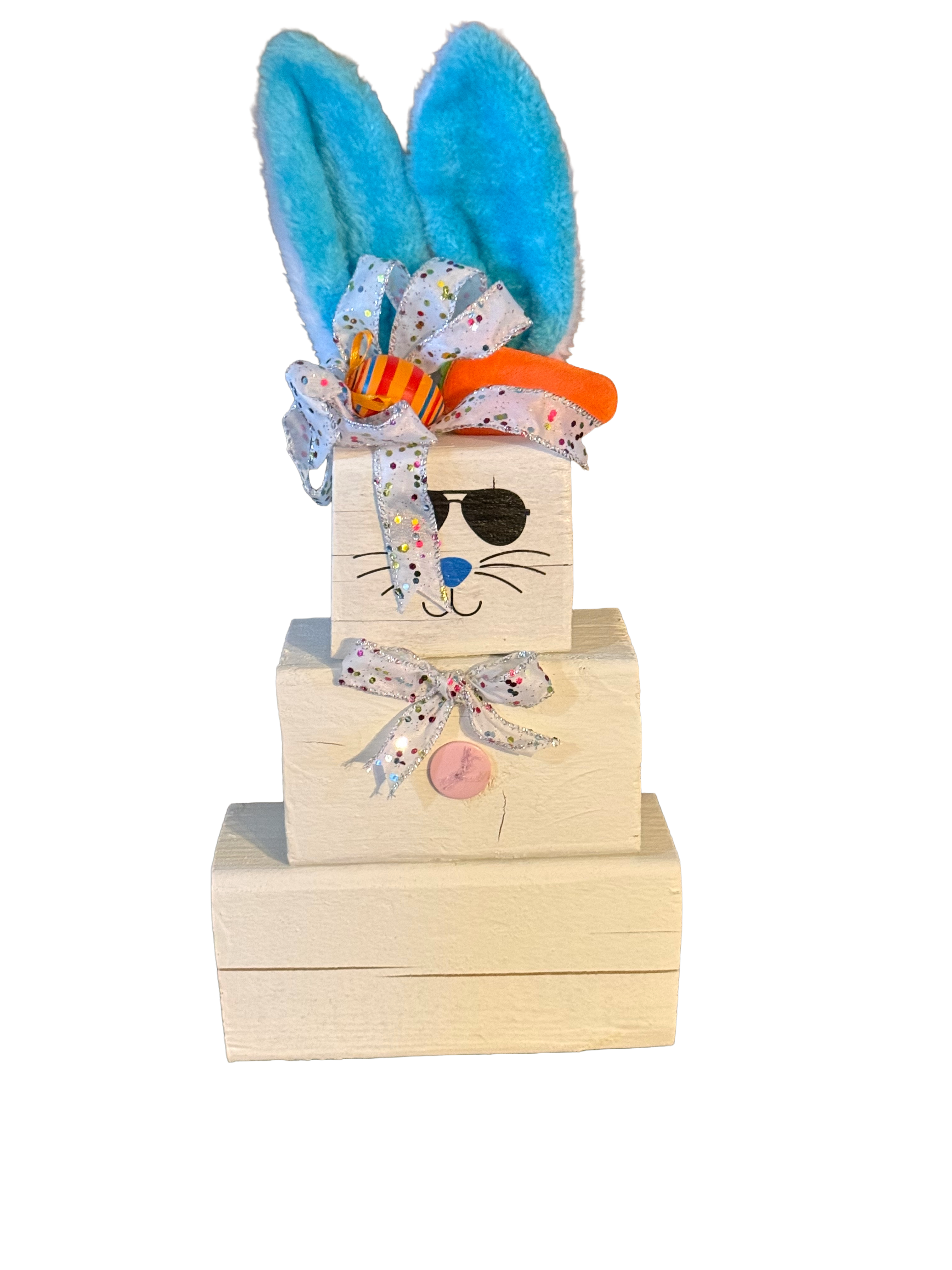 Unique wooden Stackable Bunnies