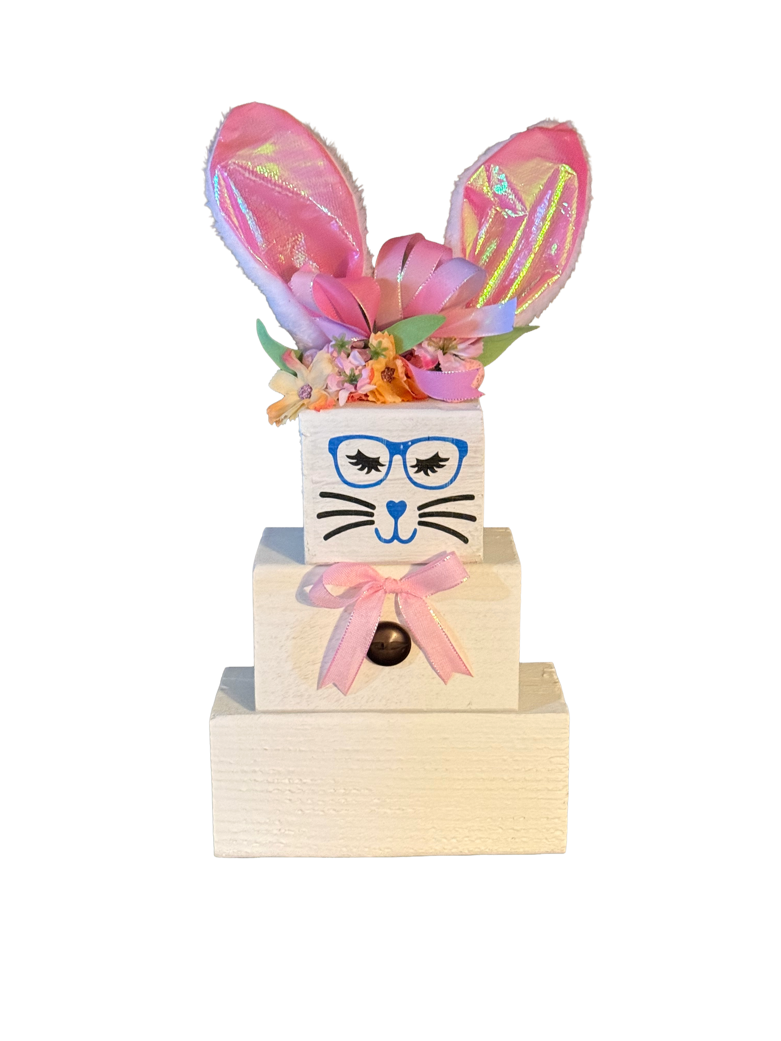 Unique wooden Stackable Bunnies