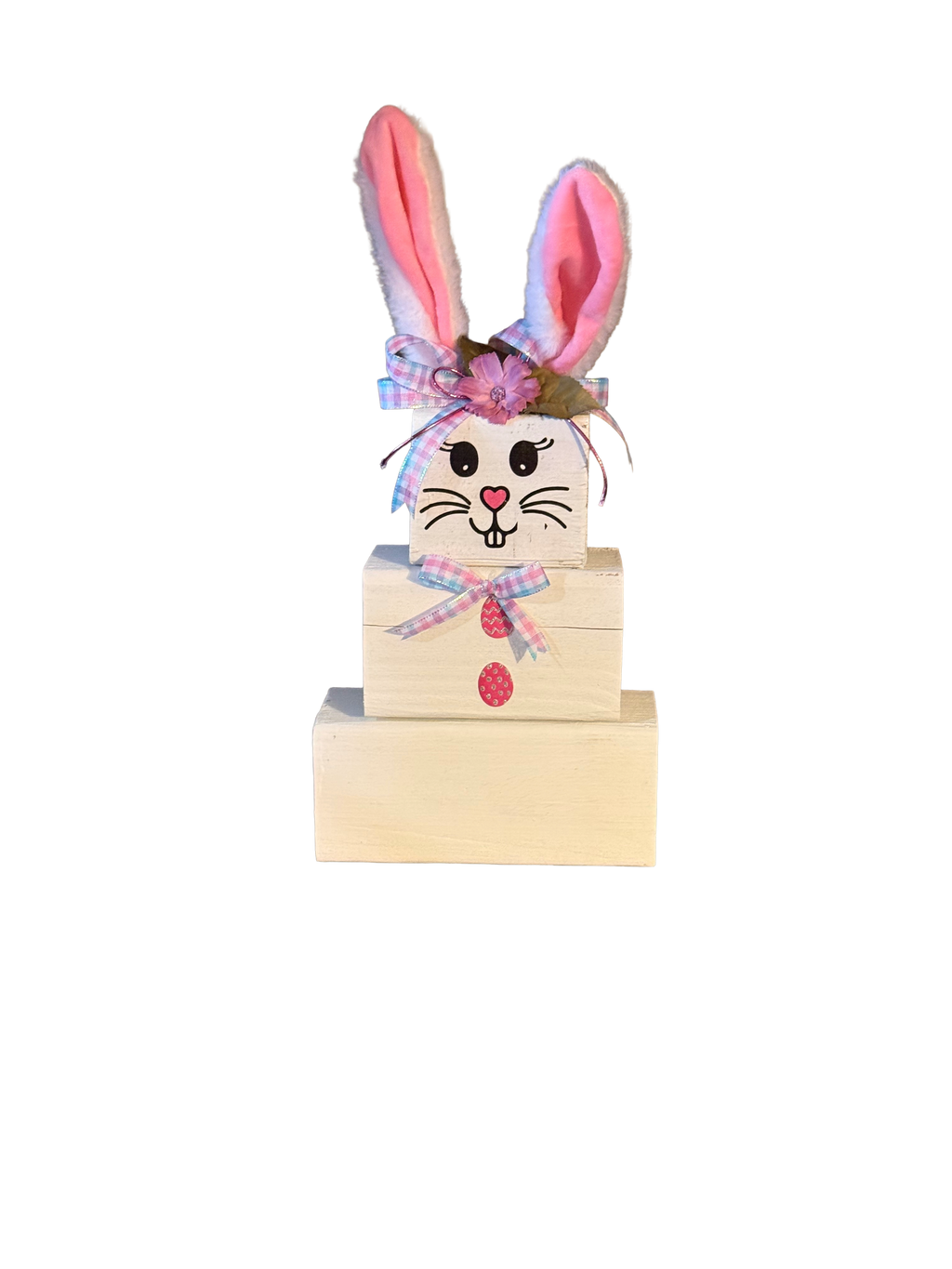 Unique wooden Stackable Bunnies