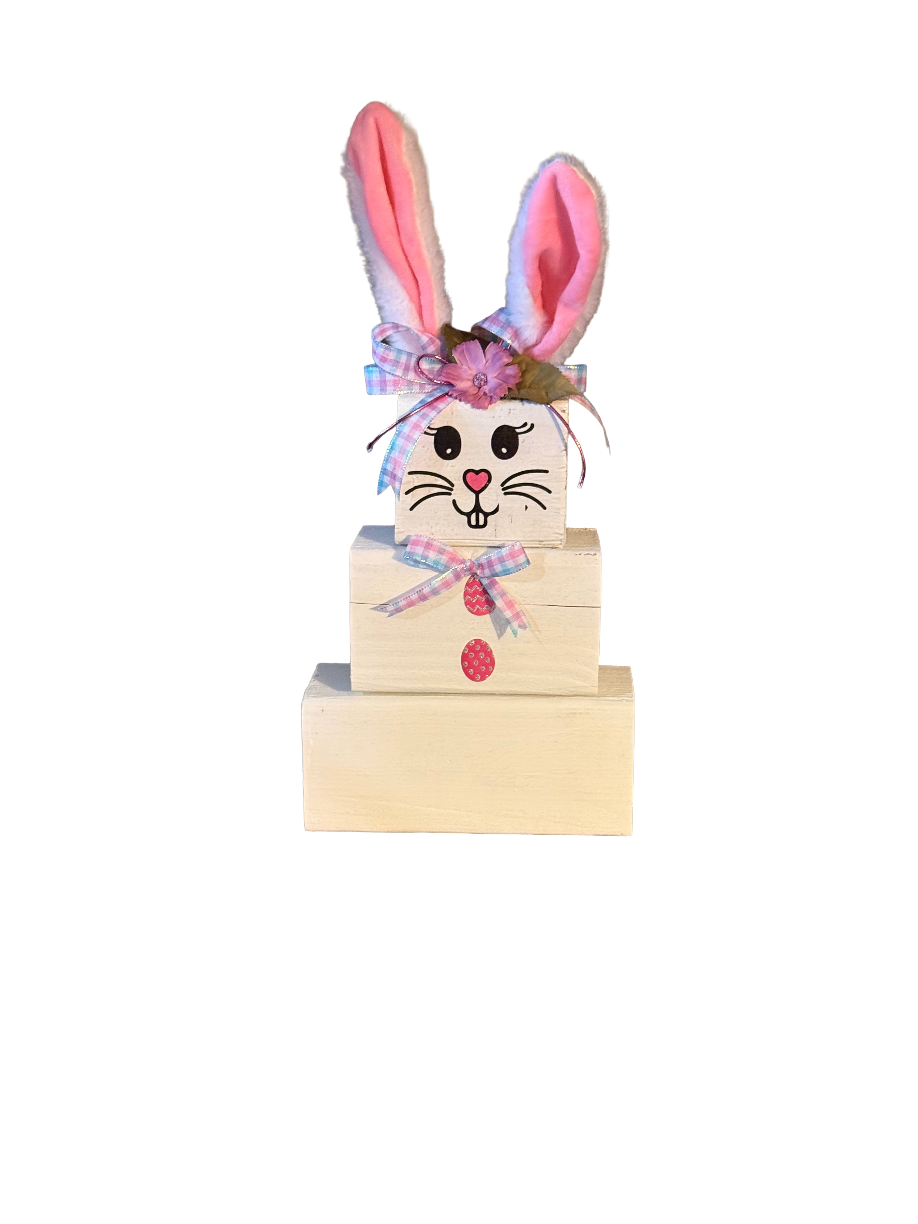 Unique wooden Stackable Bunnies