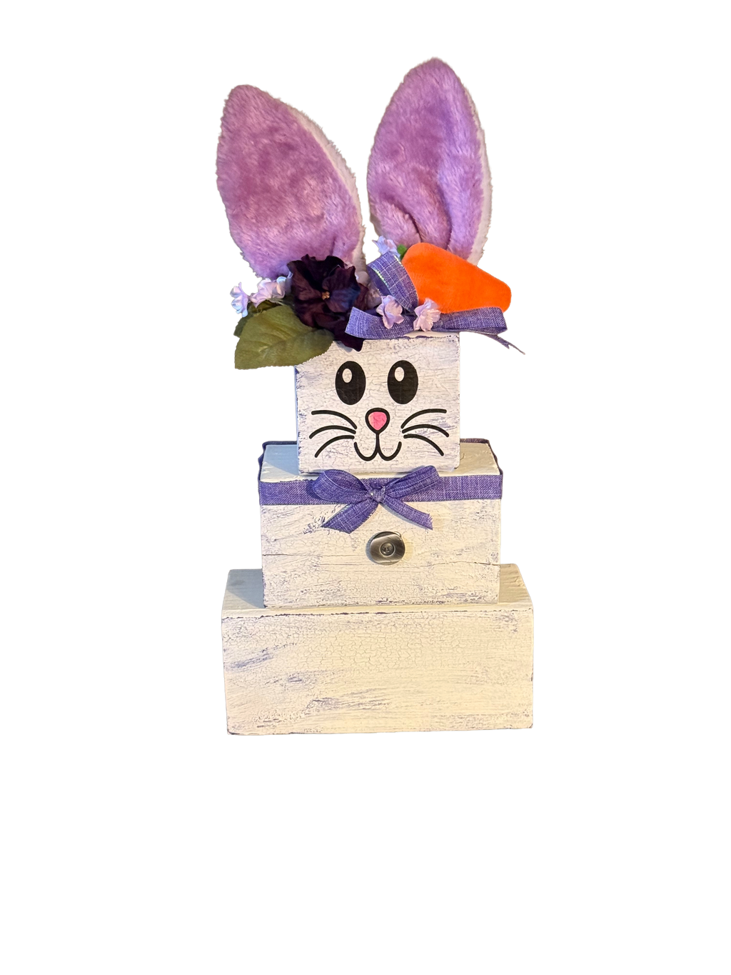 Unique wooden Stackable Bunnies