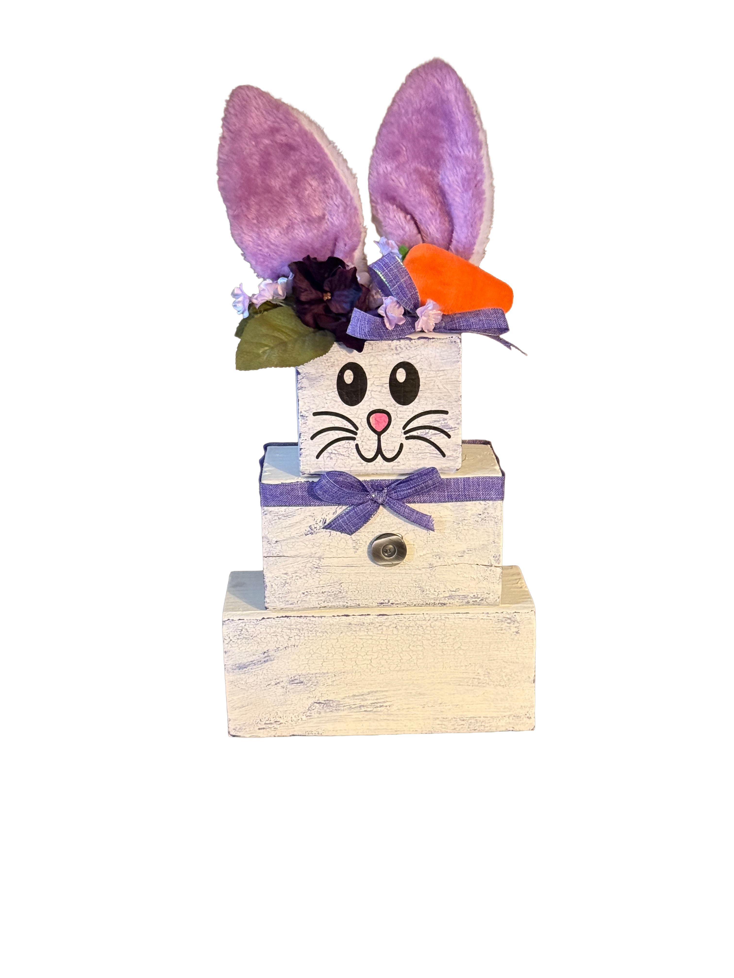 Unique wooden Stackable Bunnies