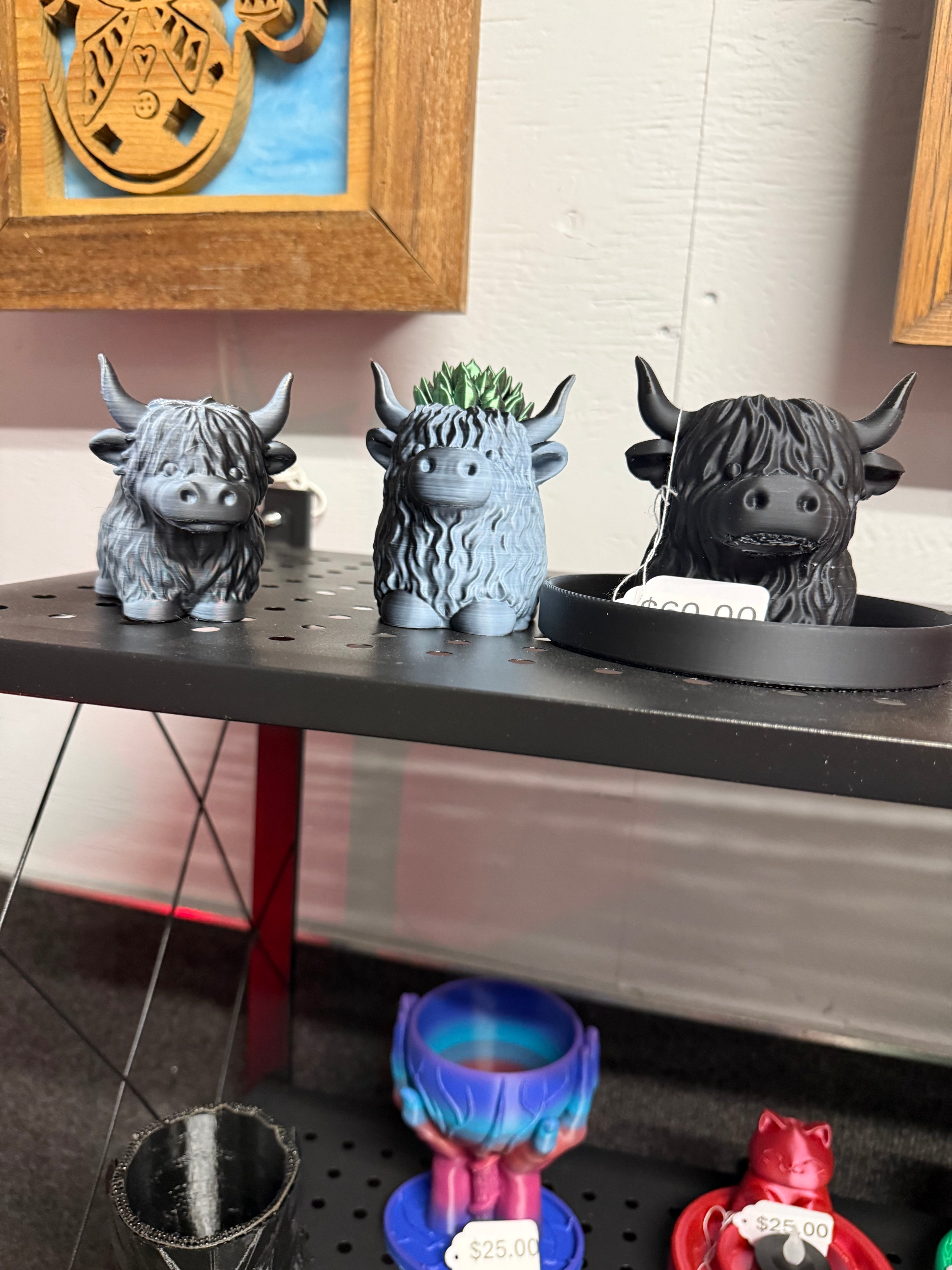 Figurine - Highland Cow Sets (3D)