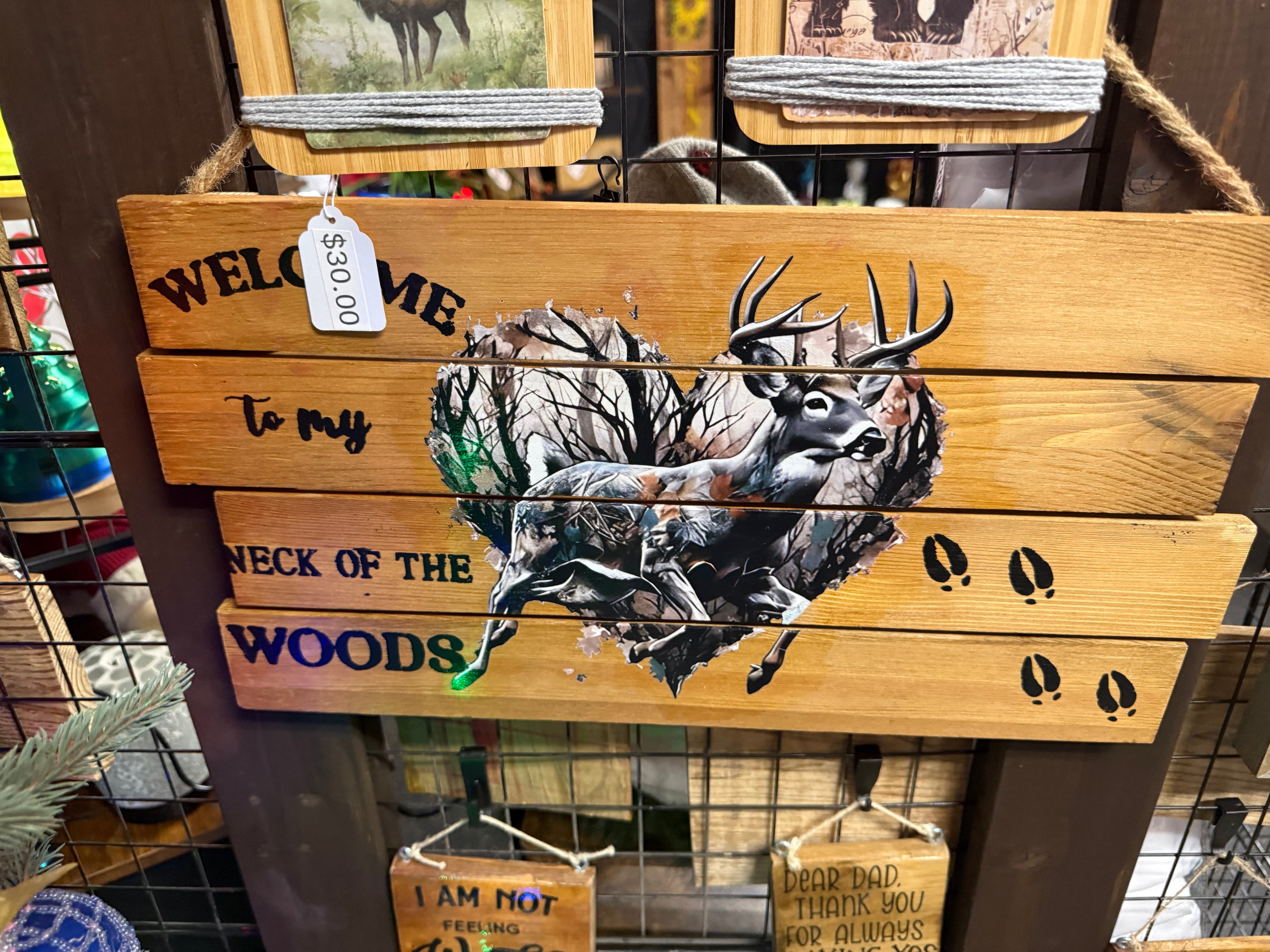 Sign - Wooden